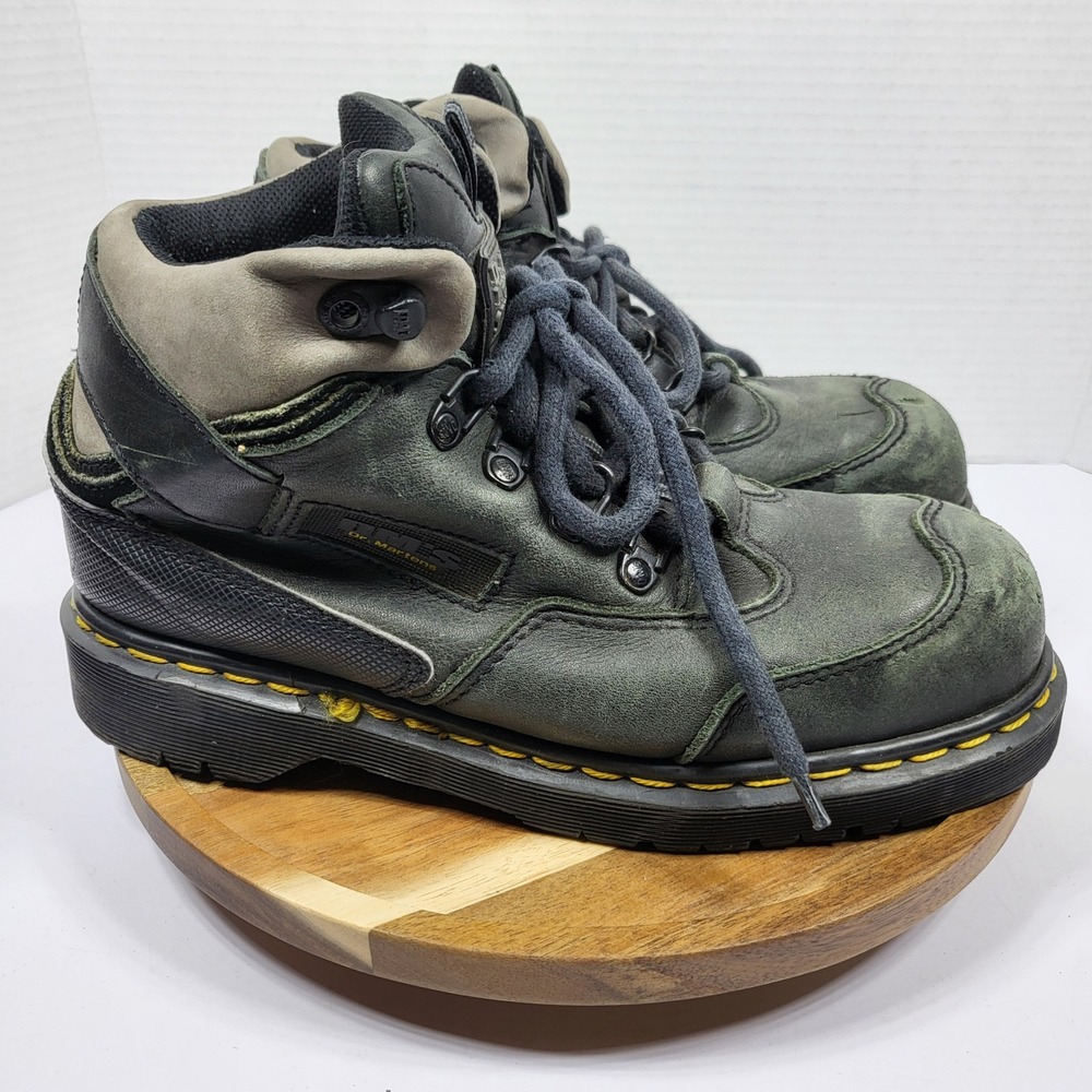 Dr. Martens Men's 8877 Steel Toe Made in England Vintage Work Boots UK 7 US 8